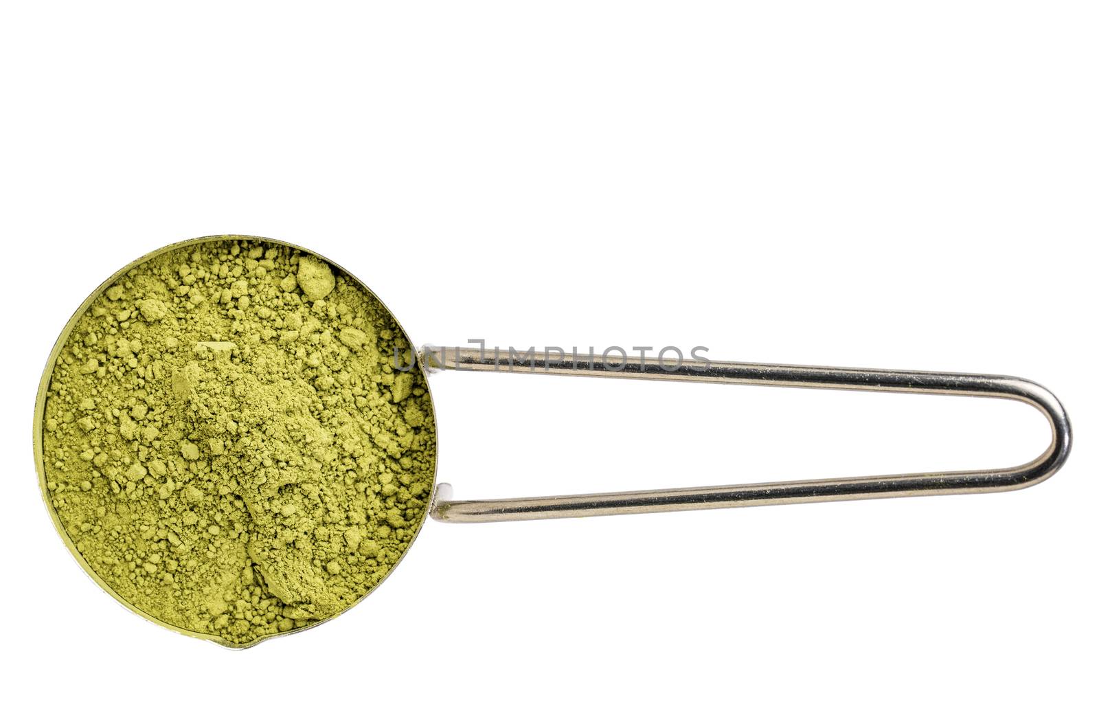 matcha green tea powder by PixelsAway