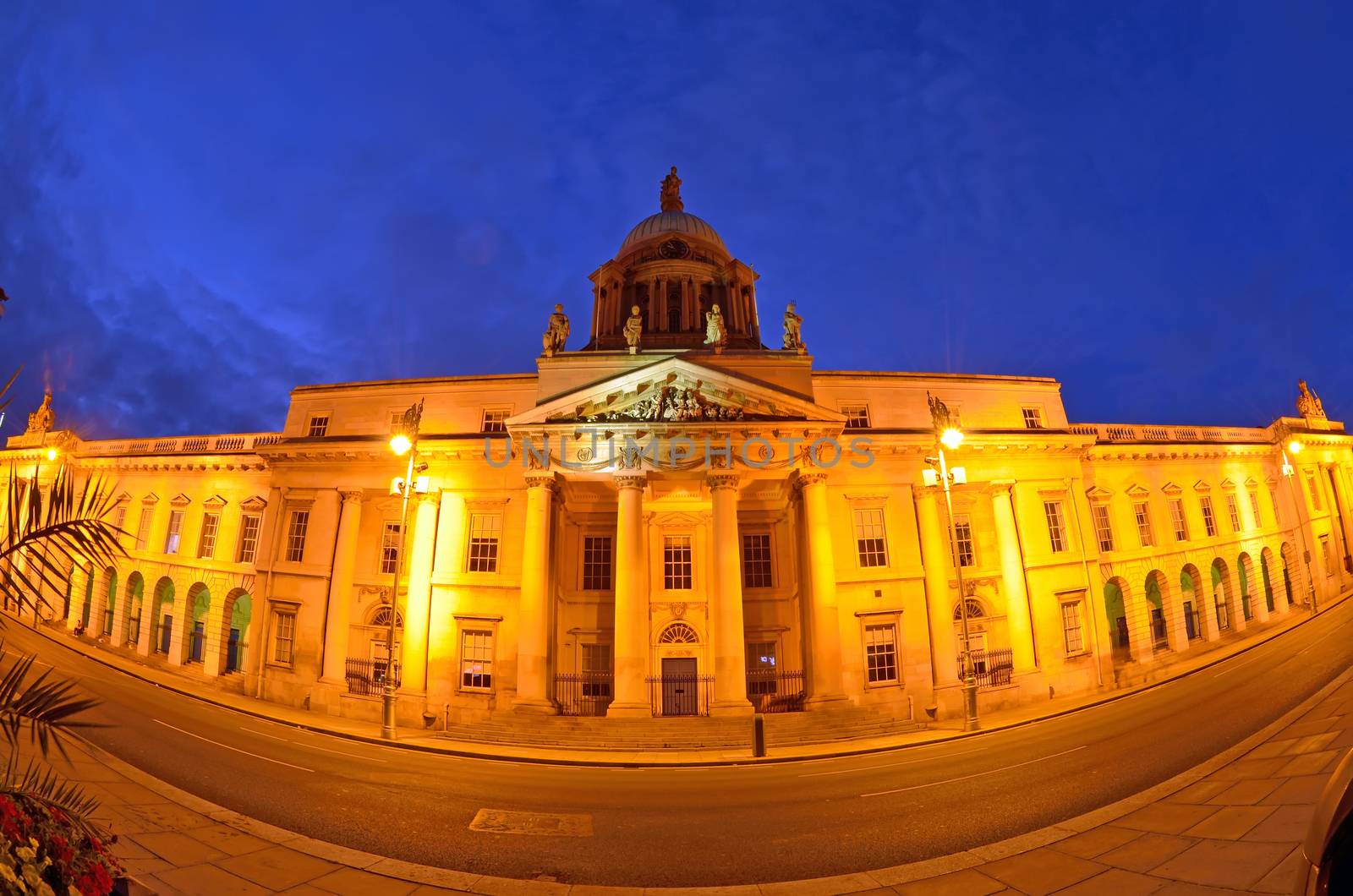 The Custom House in Dublin, Ireland