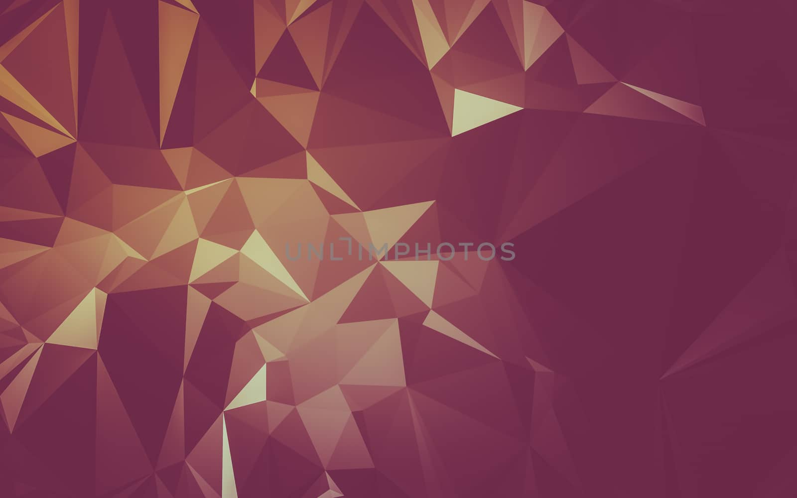 Abstract low poly background, geometry triangle by teerawit