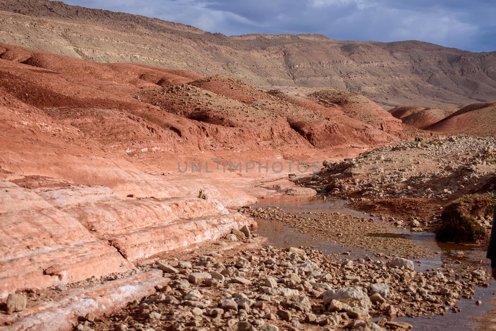 Travel destination - Nomad Valley close to Boumalne Dades, Atlas Mountains, Morocco