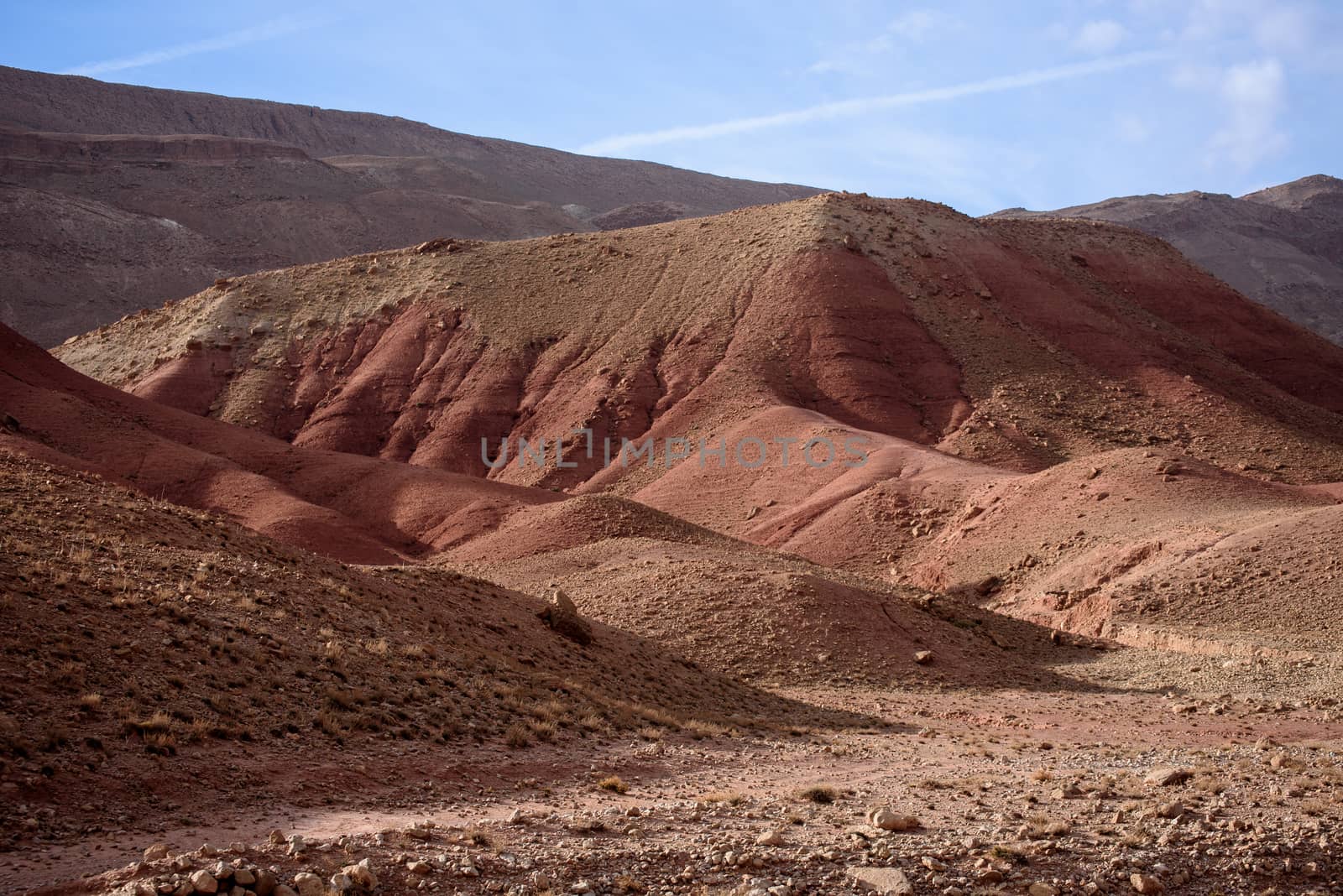 Travel destination - Nomad Valley close to Boumalne Dades, Atlas Mountains, Morocco
