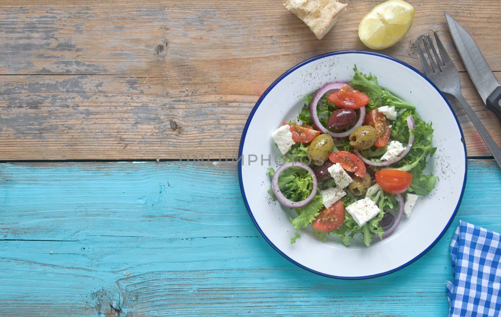 Greek salad  by unikpix