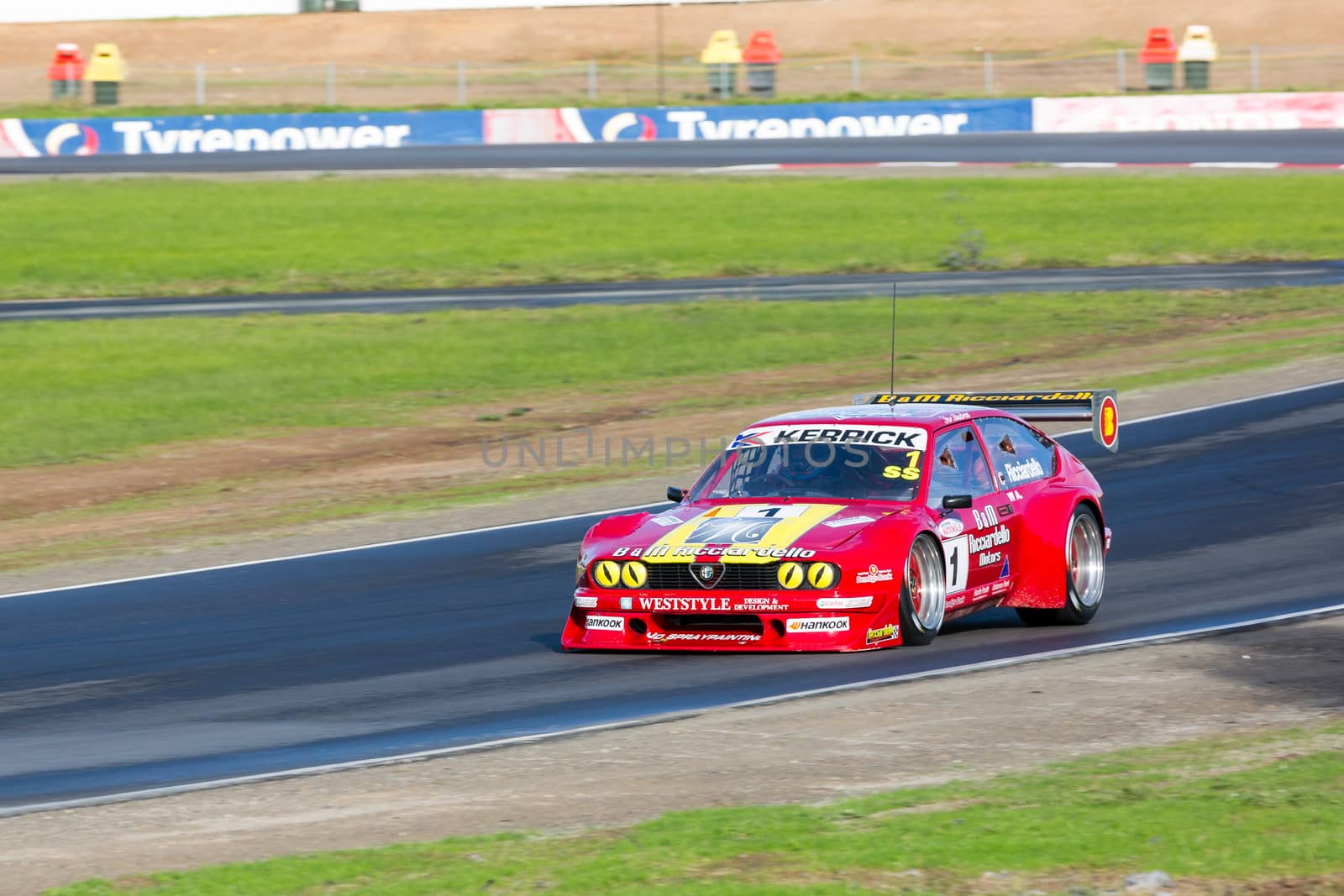 MELBOURNE, WINTON/AUSTRALIA, 11 JUNE , 2016:  Tony Ricciardello during Sports Sedan Qualifying in the Shannon's Nationals, 11 June, 2016 at Winton.