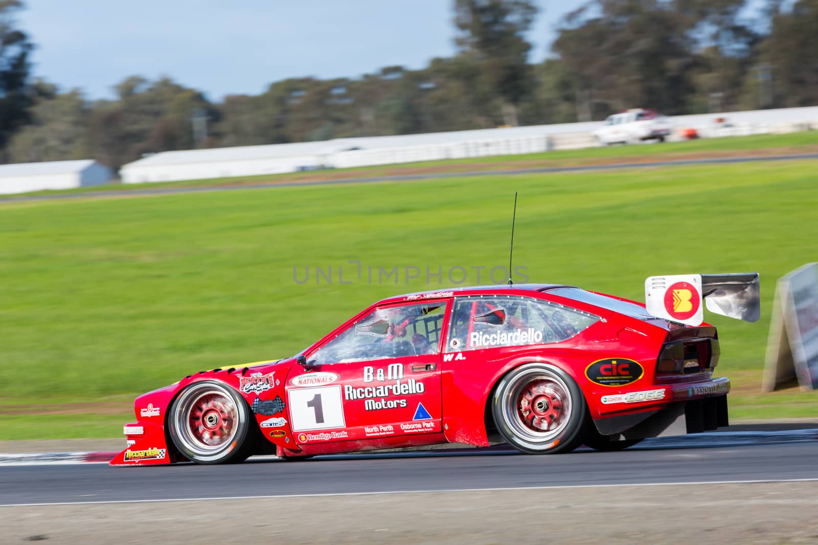 MELBOURNE, WINTON/AUSTRALIA, 11 JUNE , 2016:  Tony Ricciardello during Sports Sedan Qualifying in the Shannon's Nationals, 11 June, 2016 at Winton.