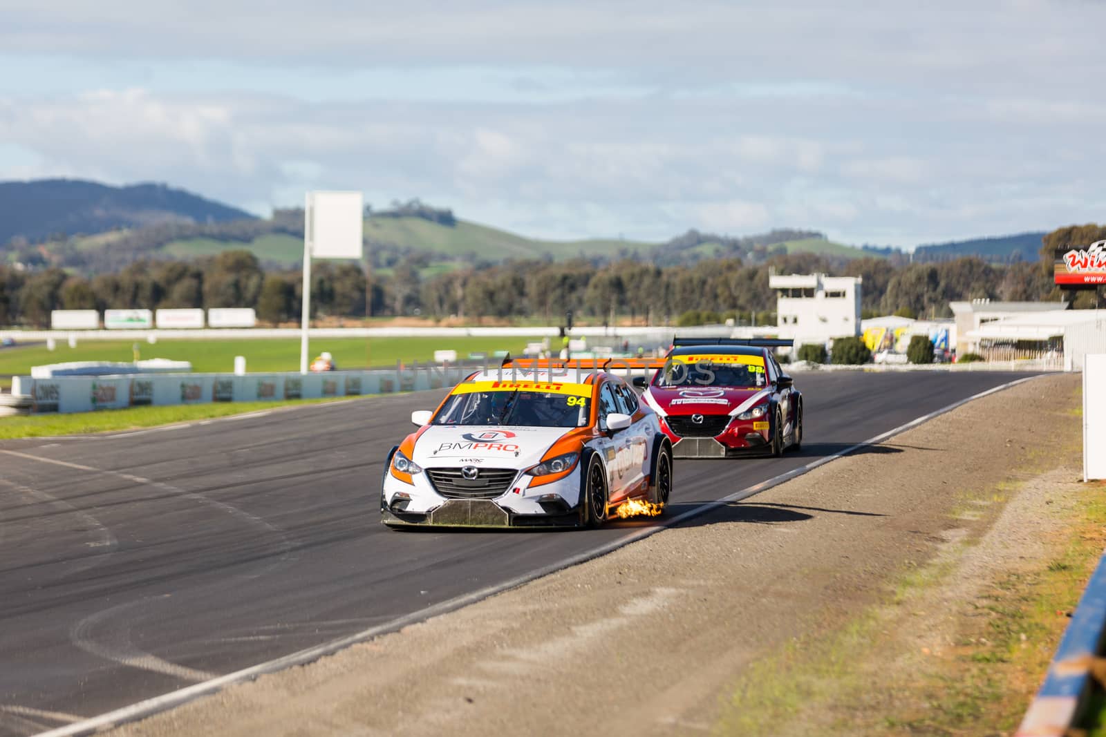 MELBOURNE, WINTON/AUSTRALIA, 12 JUNE , 2016: Australian GT Trophy driver, Morgan Haber in race 1 of the Shannnon's Nationals on the 12 June, 2016 at Winton.