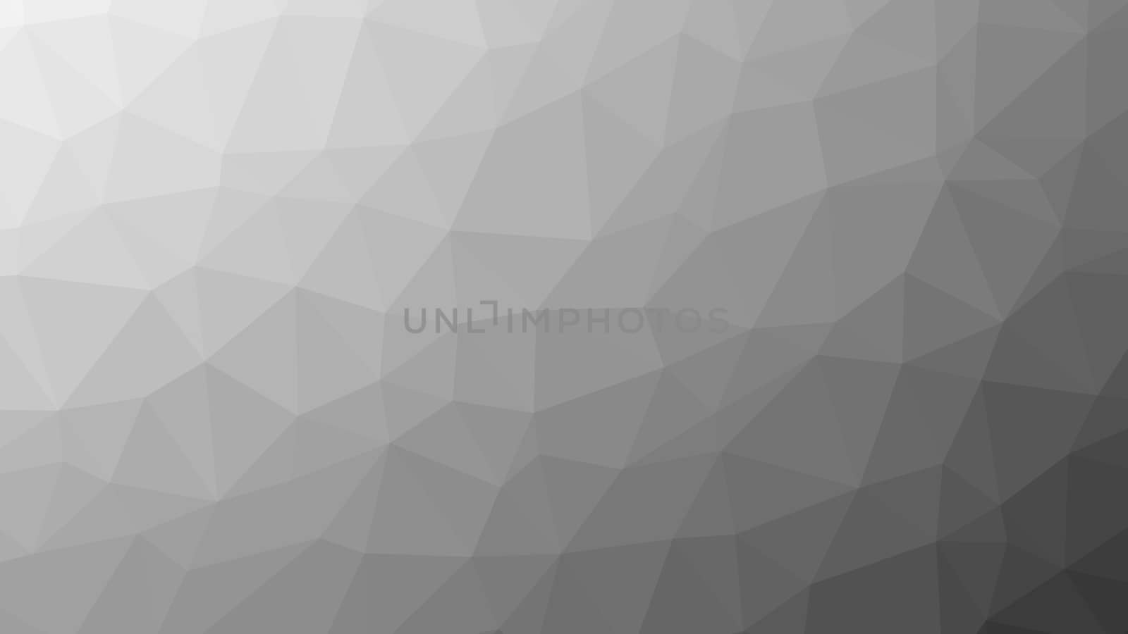 Abstract gray gradient lowploly of many triangles background for use in design by skrotov