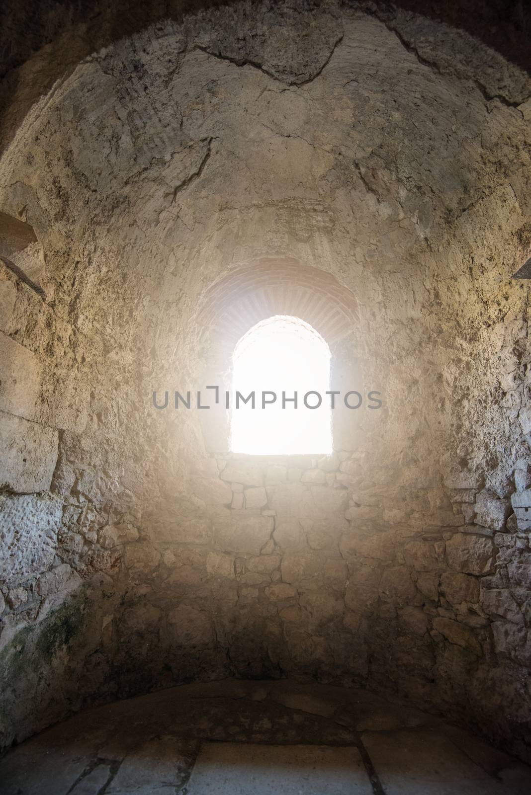 Demre, Turkey - July, 2015: inside St. Nicholas church in Demre Turkey