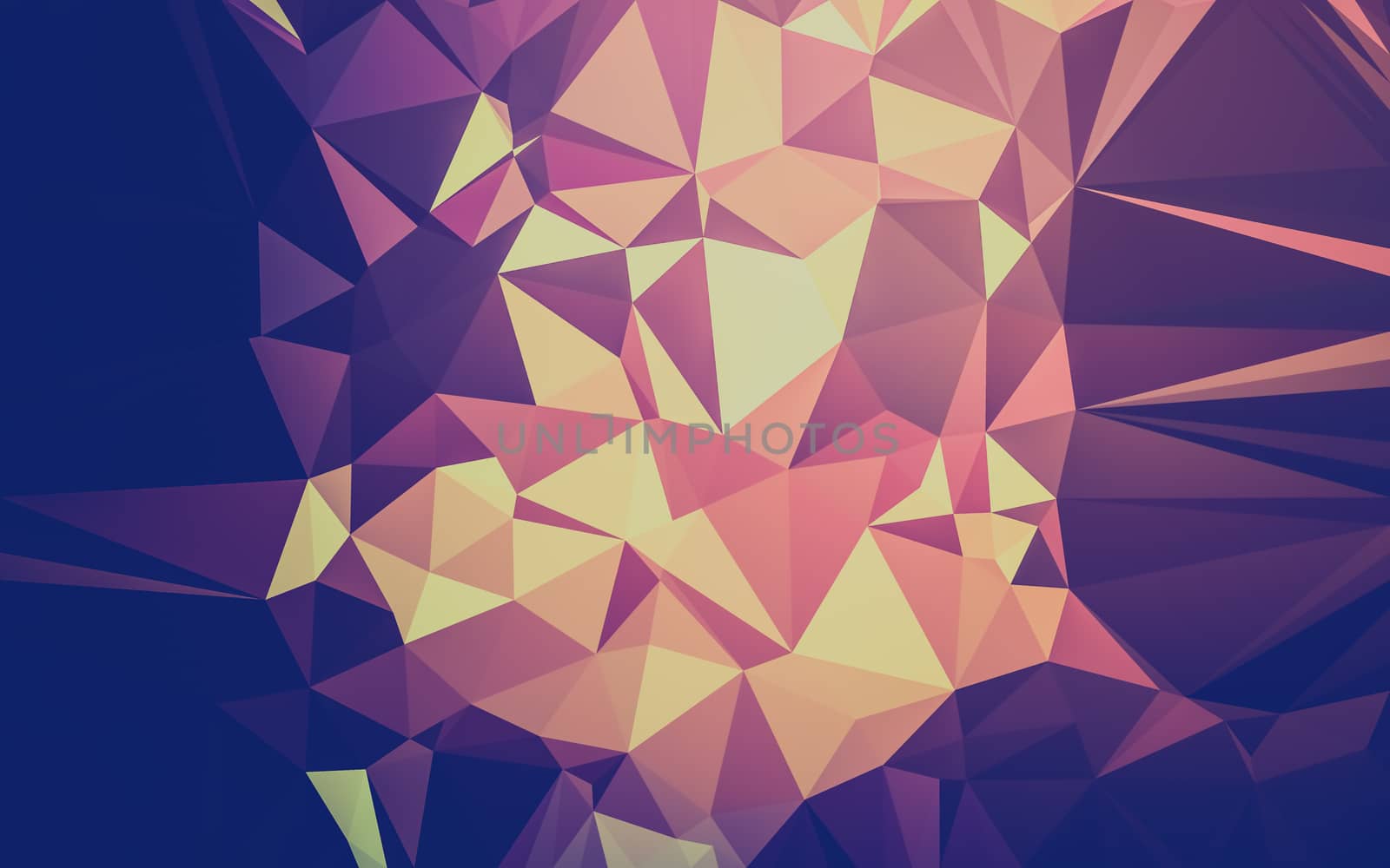 Abstract low poly background, geometry triangle, mosaic pastel color background