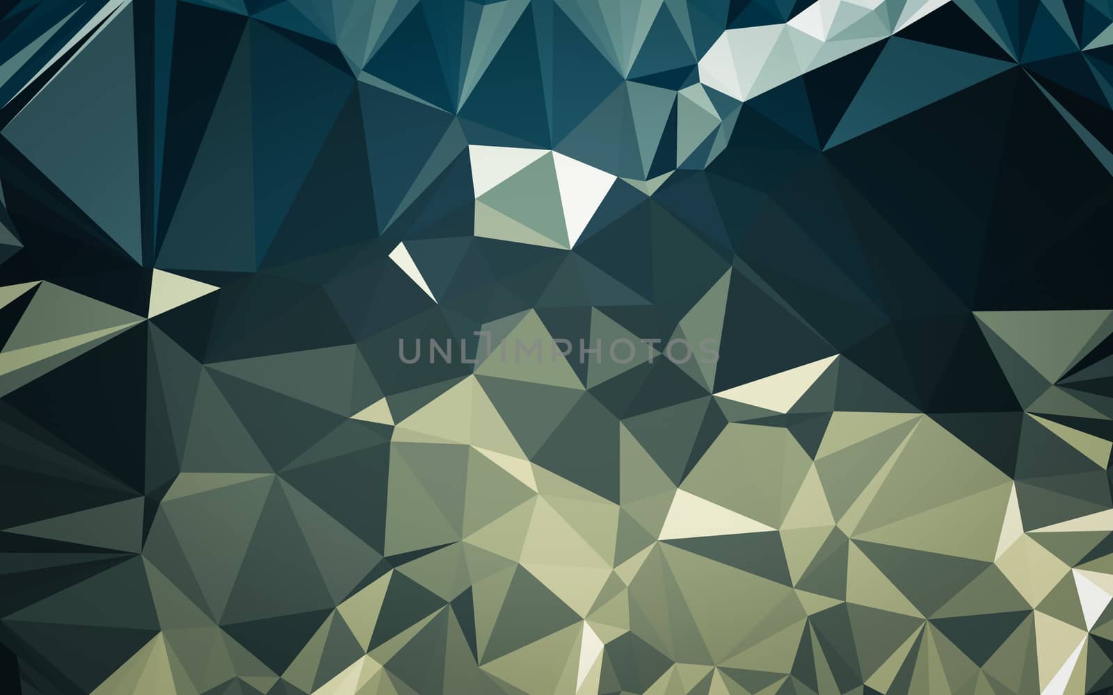 Abstract low poly background, geometry triangle by teerawit