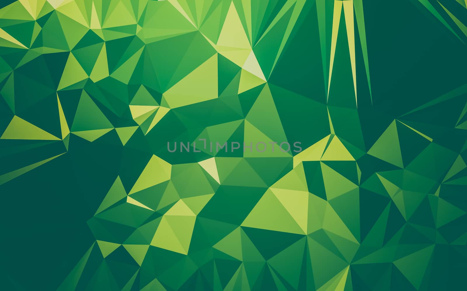 Abstract low poly background, geometry triangle by teerawit