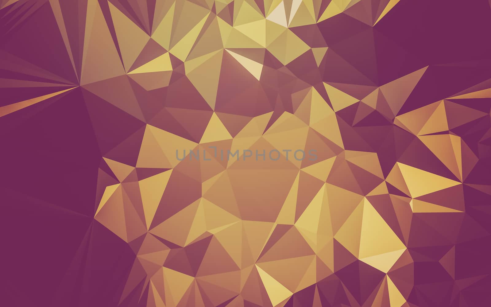 Abstract low poly background, geometry triangle by teerawit