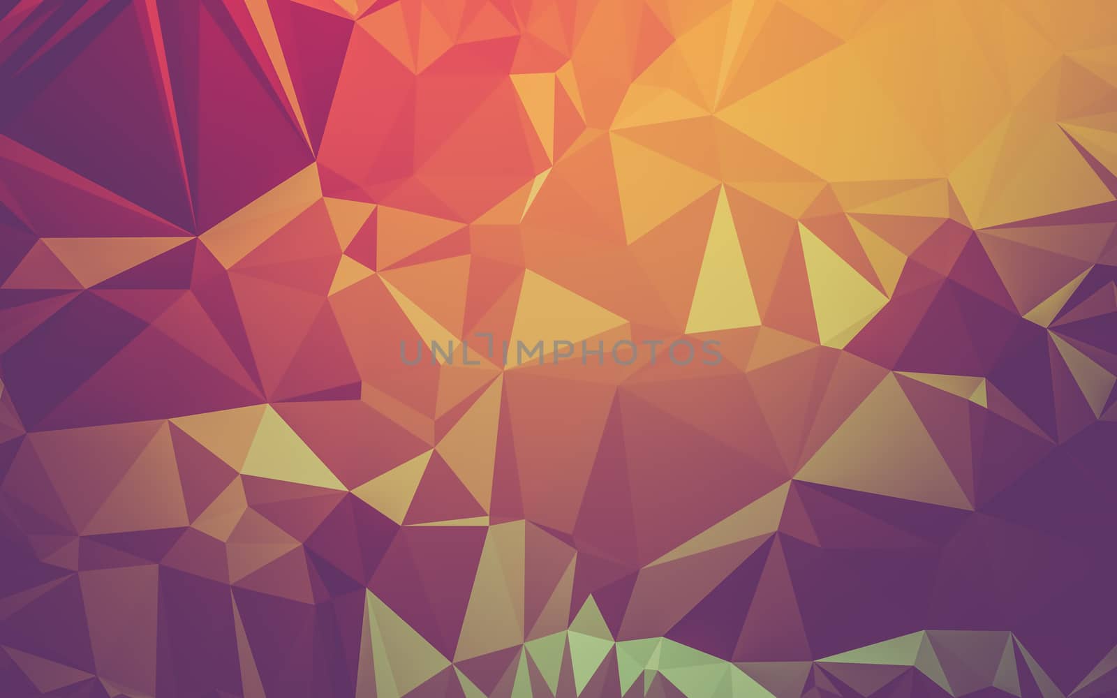 Abstract low poly background, geometry triangle by teerawit