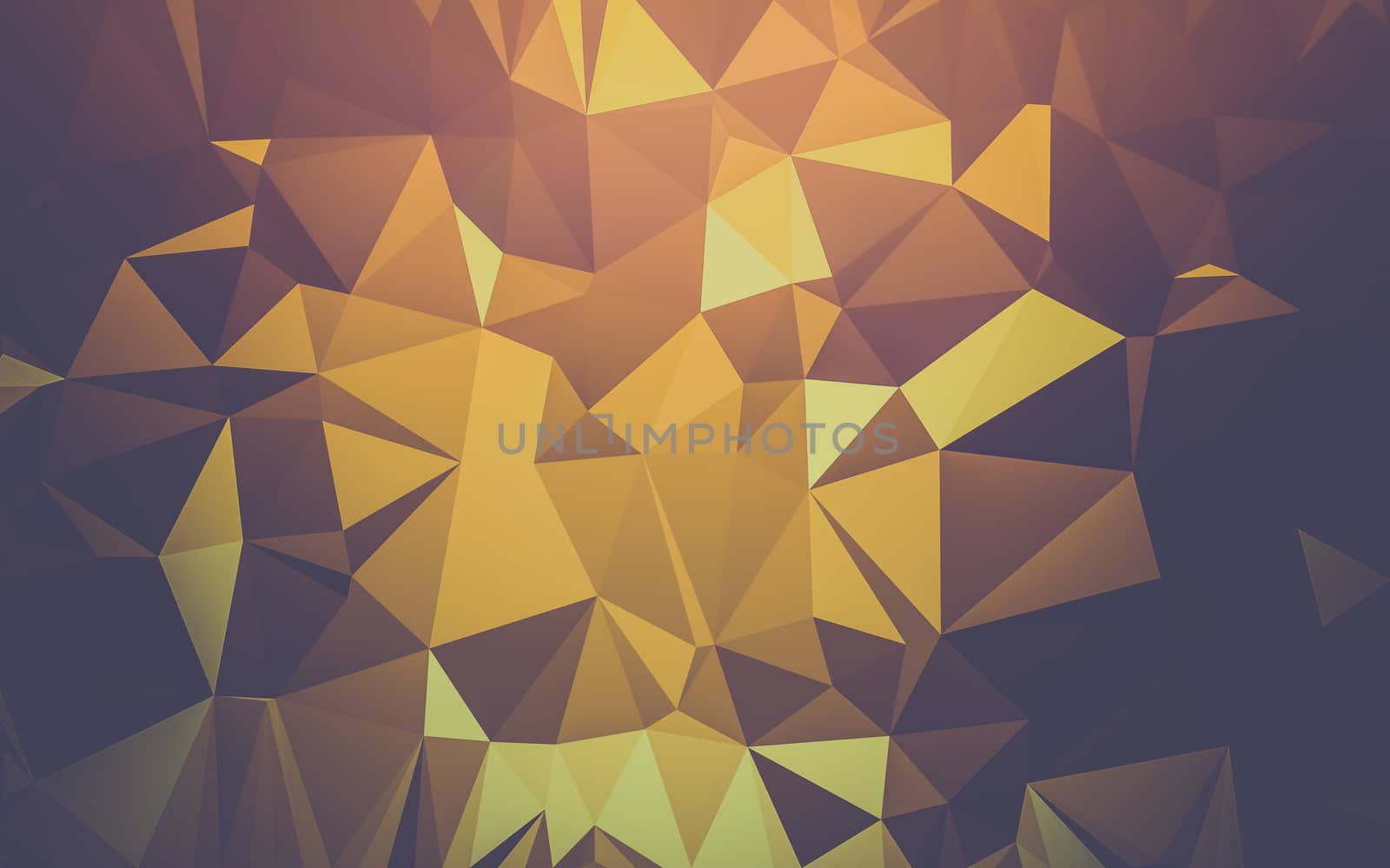 Abstract low poly background, geometry triangle by teerawit