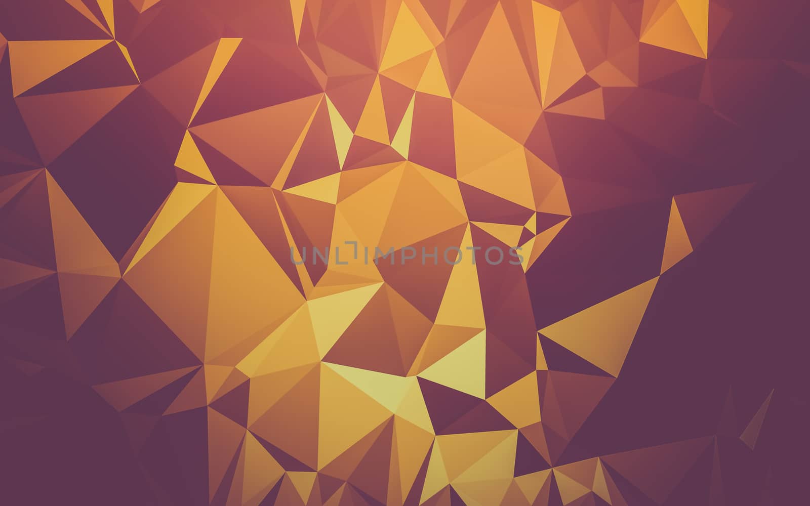 Abstract low poly background, geometry triangle by teerawit