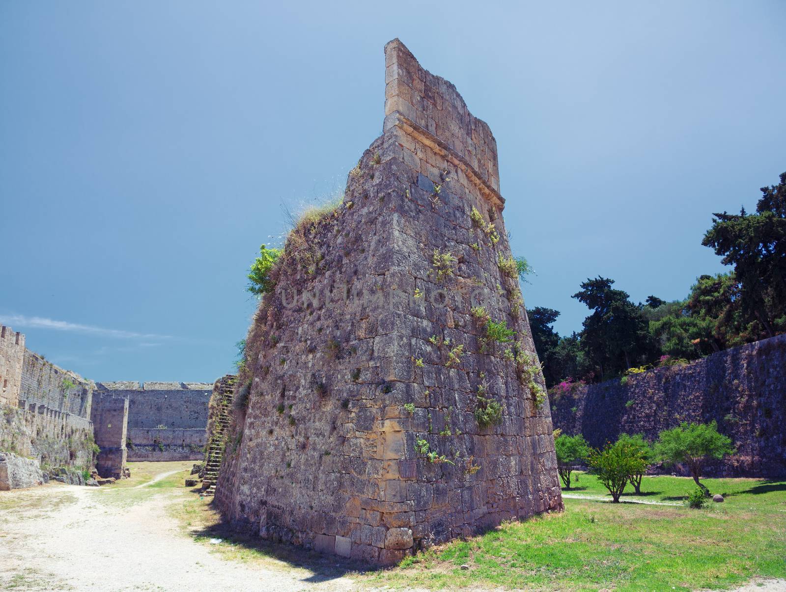 Fortifications of the Old Town of Rhodes, Greece