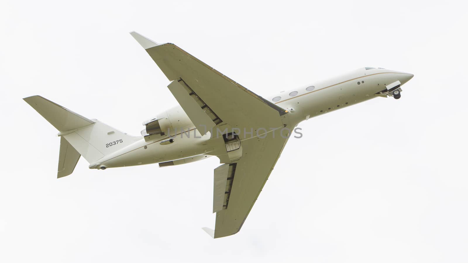 LEEUWARDEN, THE NETHERLANDS - JUNE 10: Air Force Gulfstream Aero by michaklootwijk