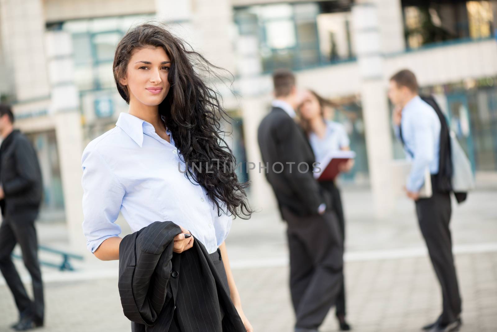 Young Pretty Businesswoman by MilanMarkovic78