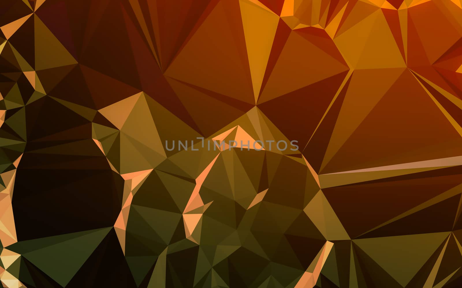 Abstract low poly background, geometry triangle by teerawit