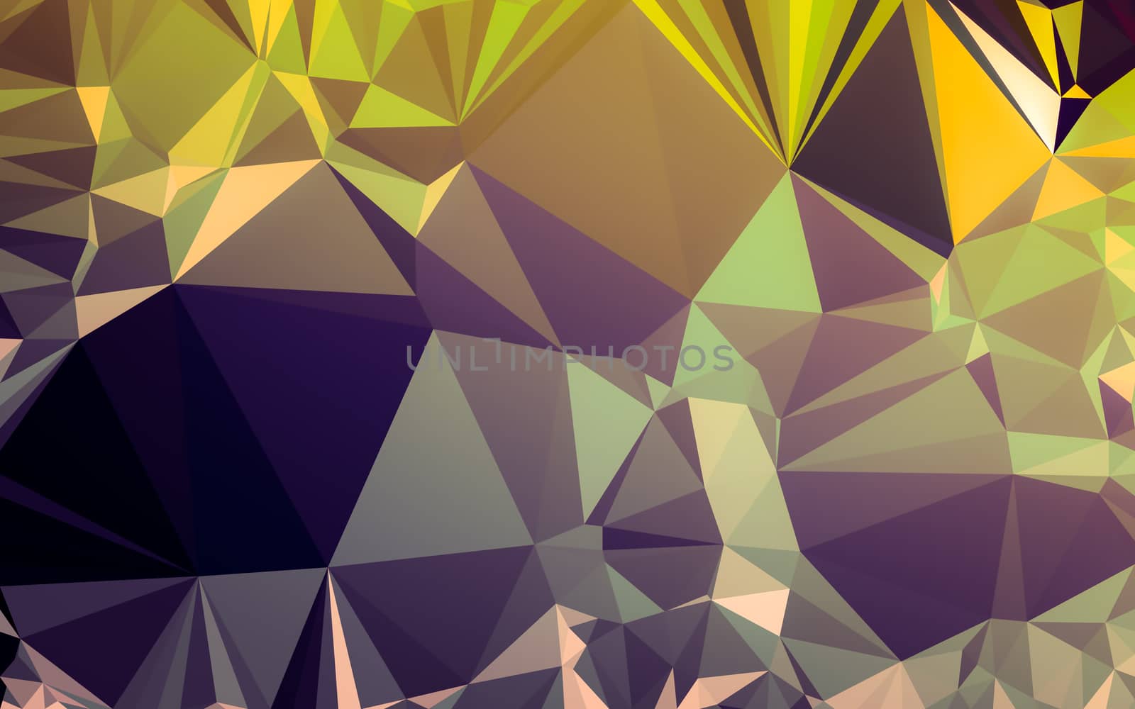 Abstract low poly background, geometry triangle by teerawit