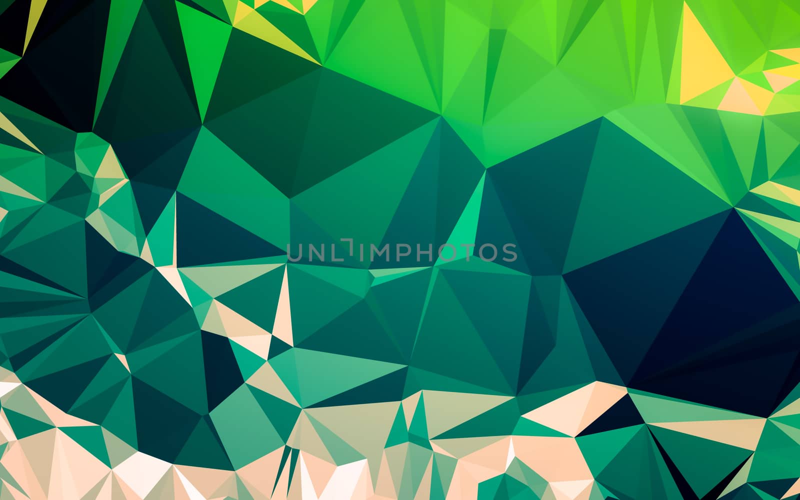 Abstract low poly background, geometry triangle by teerawit