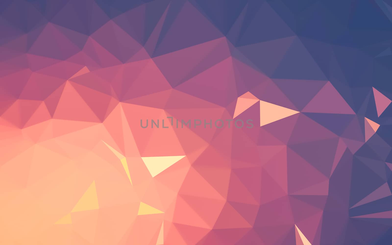 Abstract low poly background, geometry triangle, mosaic pastel color background