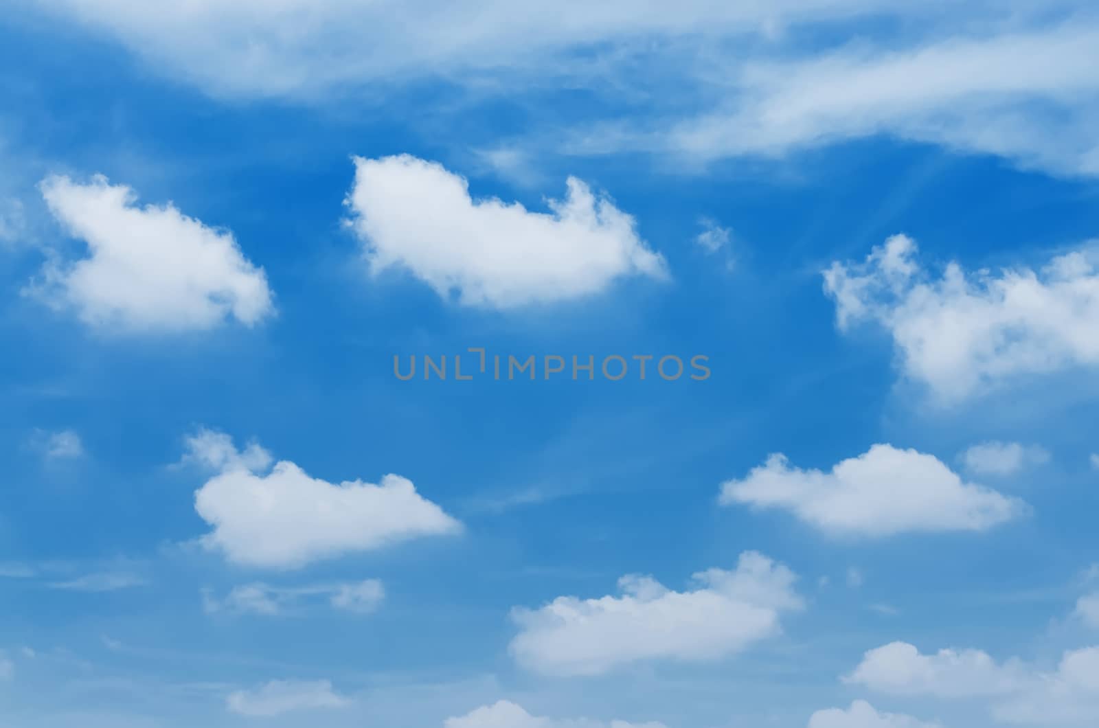 Clouds with blue sky by koson