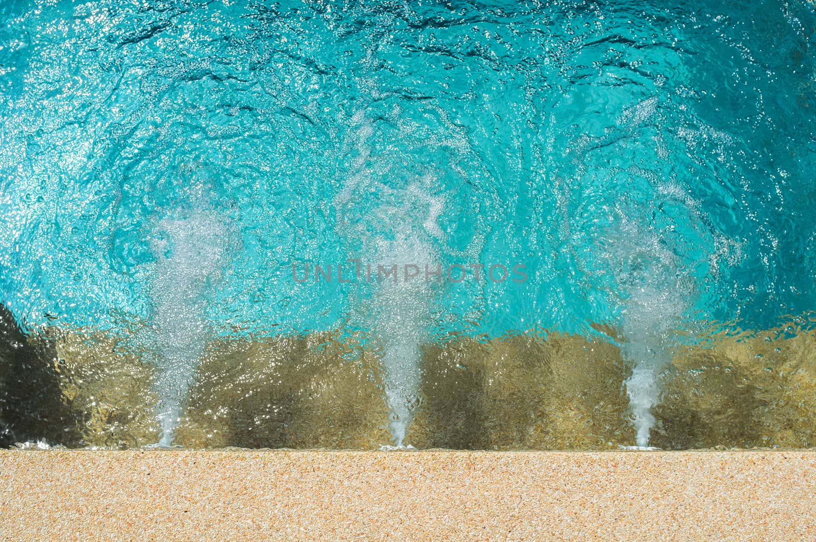 Water running system in swimming pool. by koson