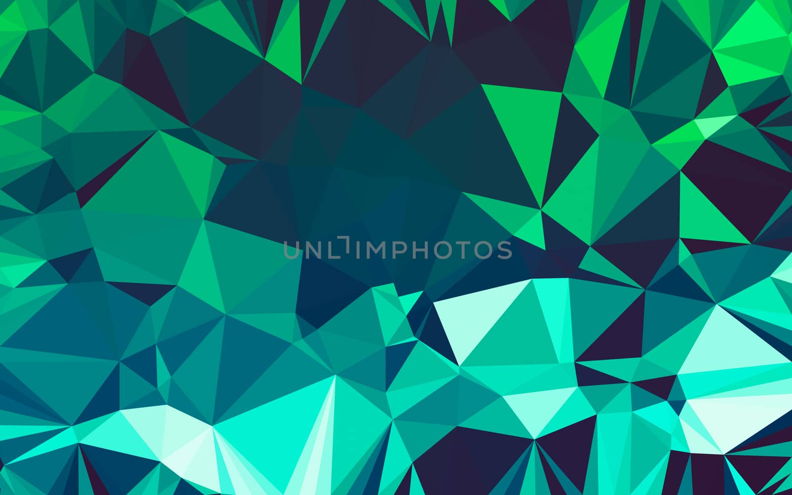 Abstract low poly background, geometry triangle by teerawit