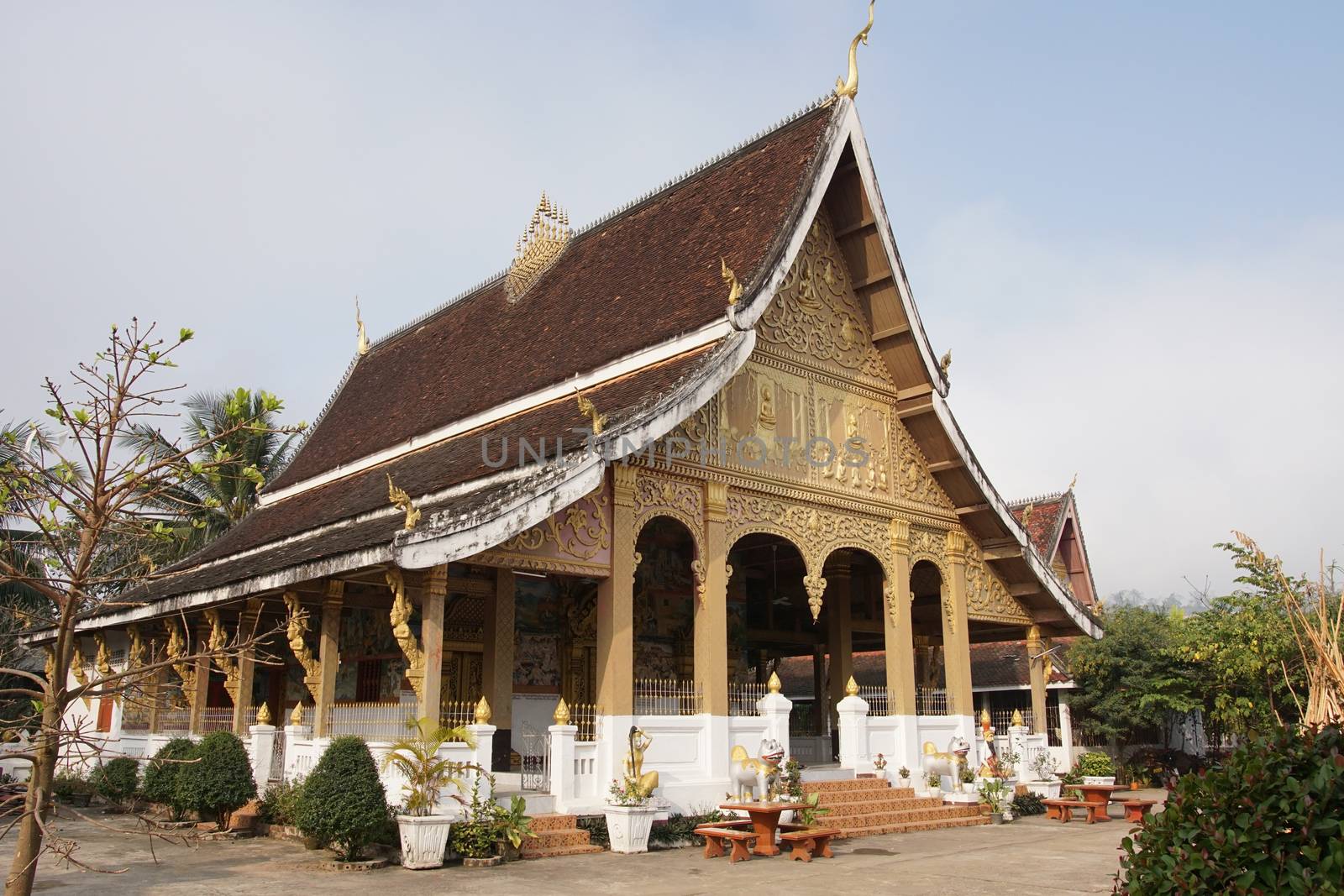 Temples of Luang Prabang, Laos, Asia