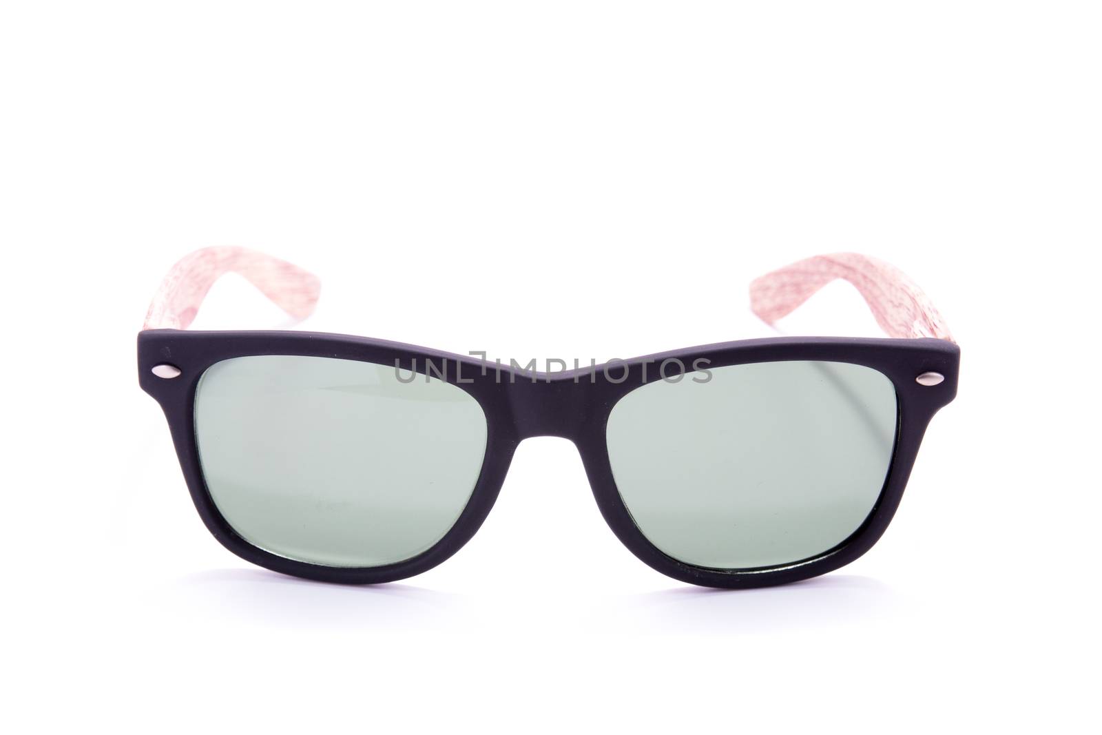 Sunglasses fasion isolated on white background. accessory object