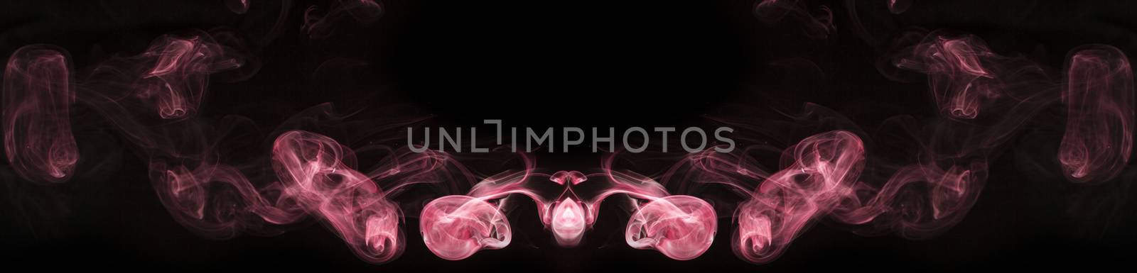 abstract background, colorful smoke of Joss stick