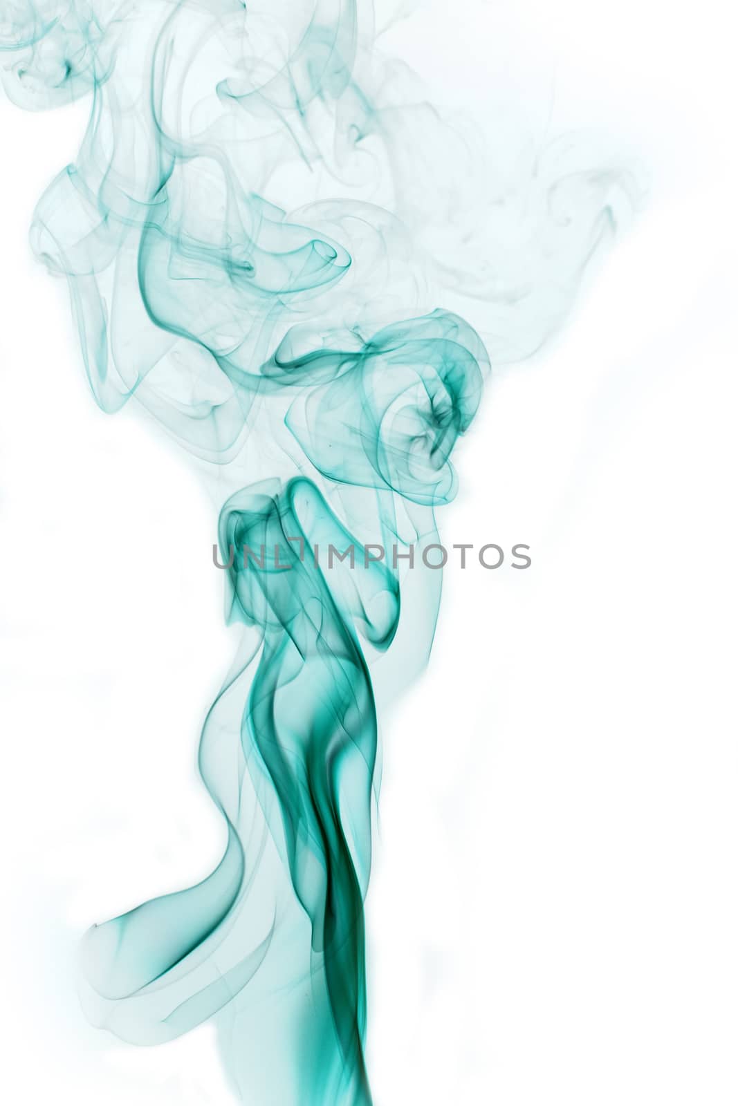 Smoke abstract background, colorful smoke of Joss stick