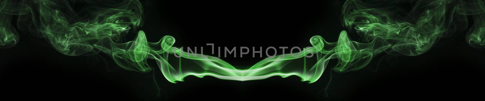 abstract background, colorful smoke of Joss stick