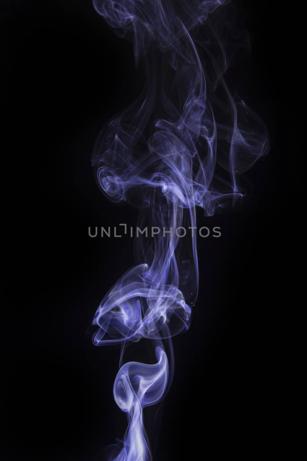 abstract background, colorful smoke of Joss stick