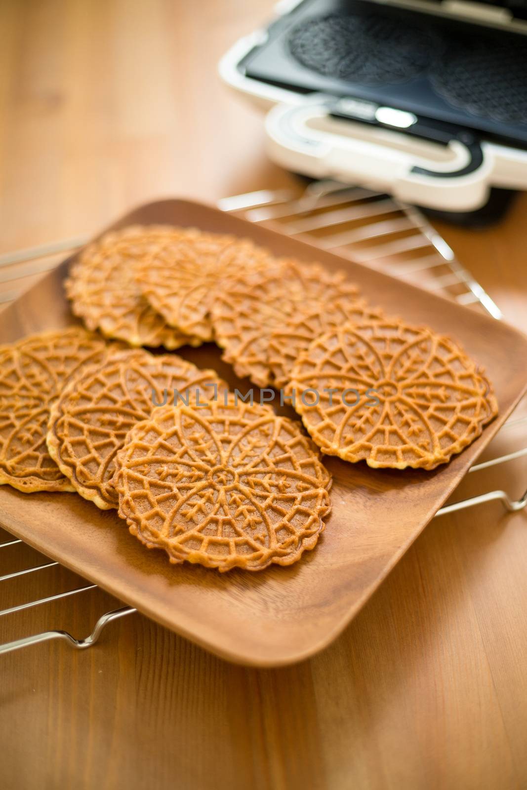 Traditional Italian ferratelle