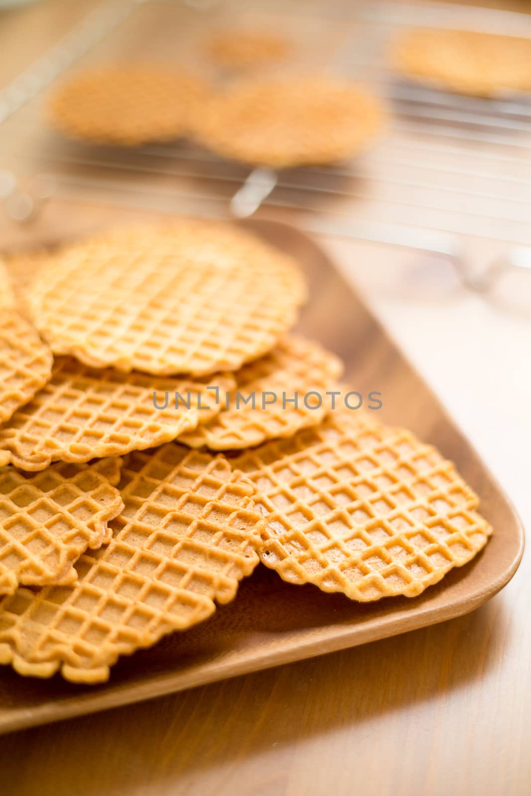 Crispy Pizzelle cookie