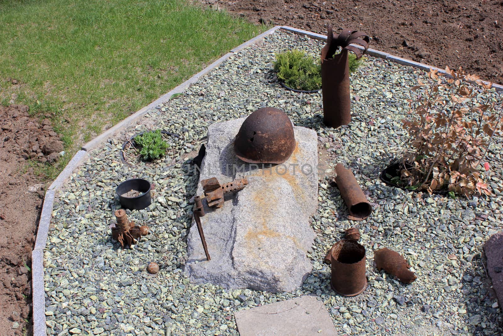 The weapon remains from military operations during the Battle of Stalingrad