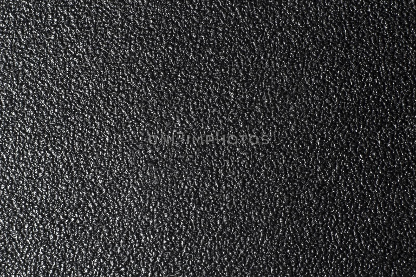 Black leather texture background