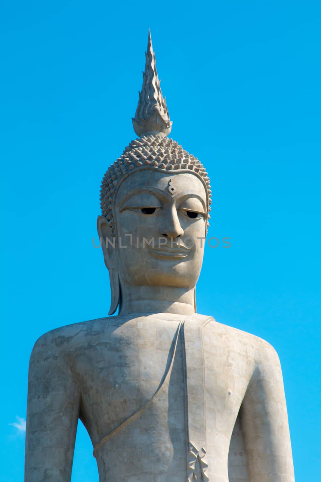 Big Buddha Mountain Manorom Mukdahan province.