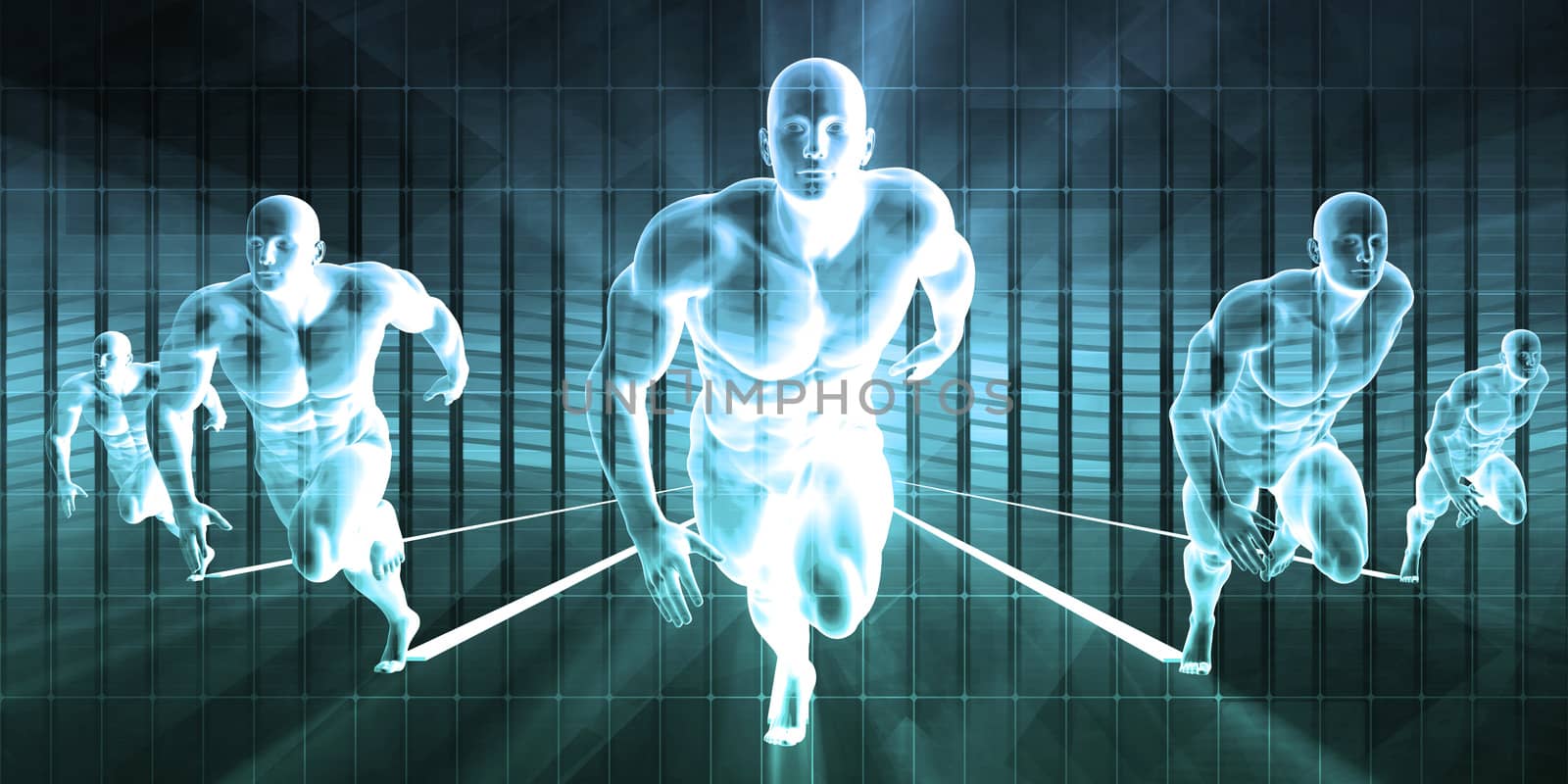 Winning Strategy in a Business Race to Success