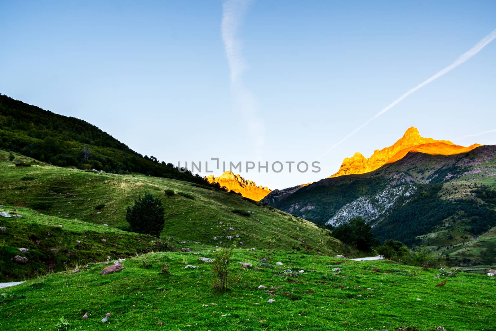 Autumn Pyrenees mountains by TilyoRusev