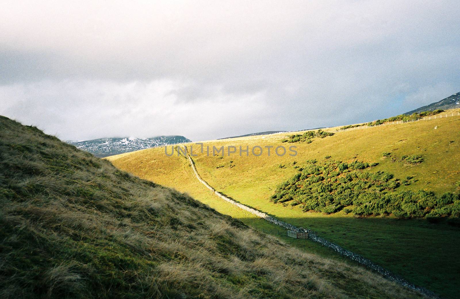 Color film image of nature scenery 