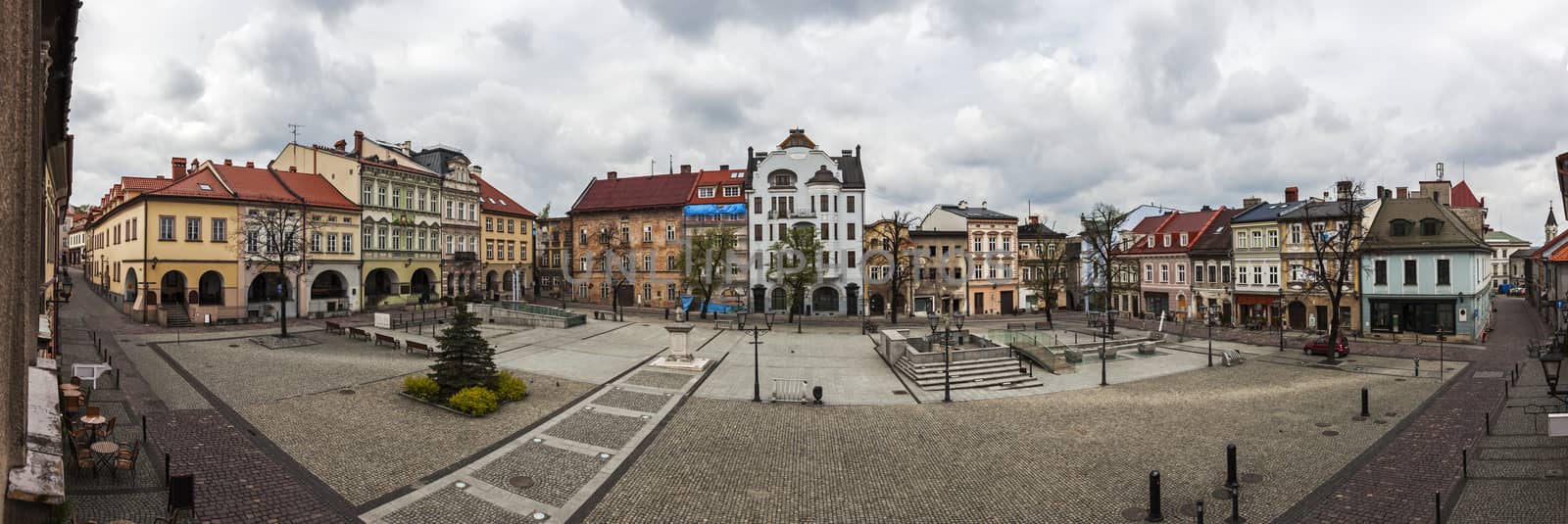 Main Square in Bielsko-Biala by benkrut