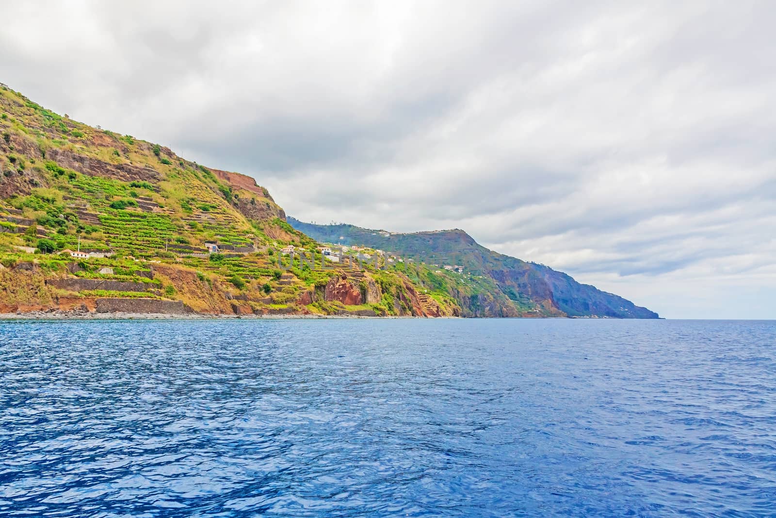 Coastline near Calheta, Madeira, Portugal by aldorado
