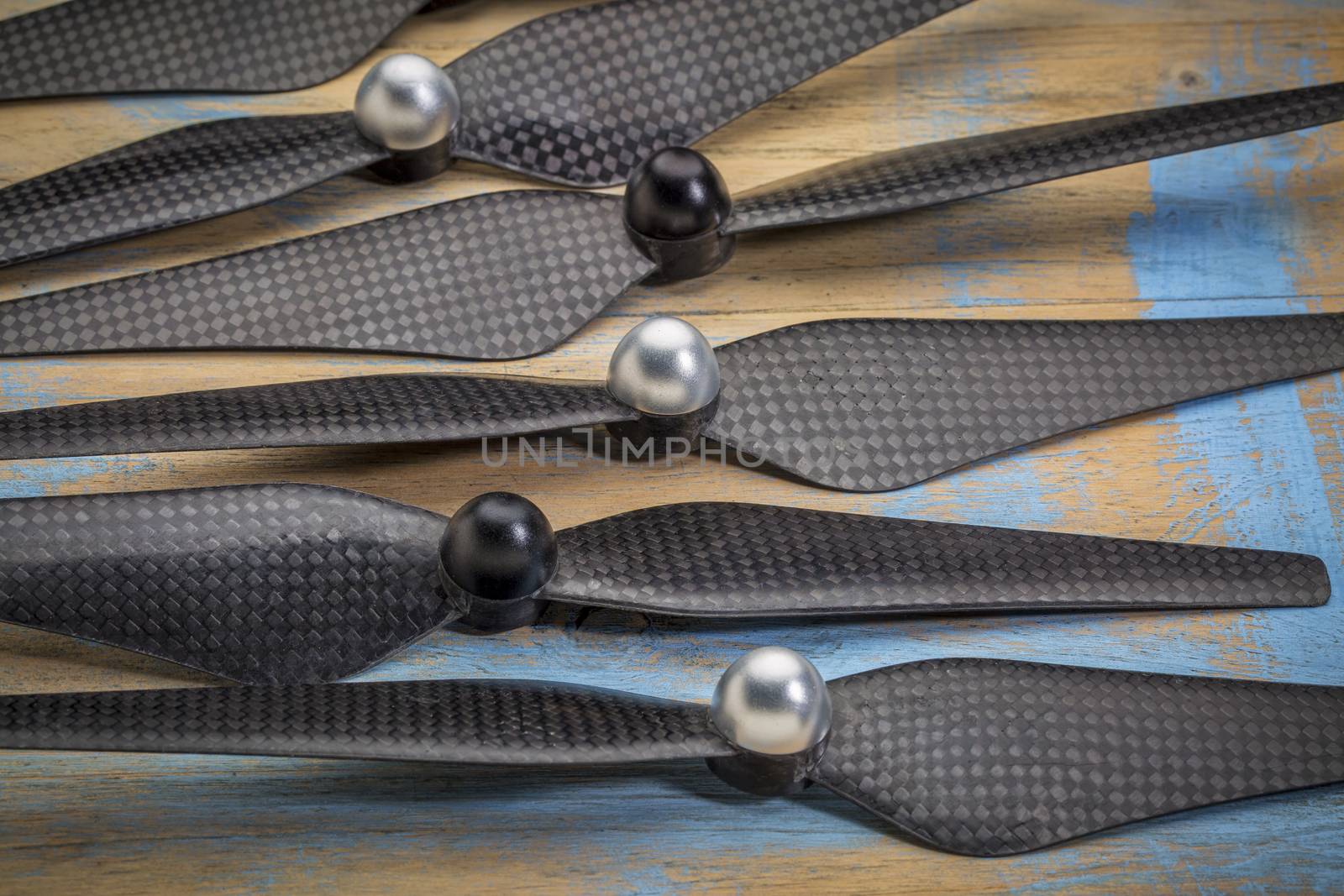 carbon fiber drone propellers by PixelsAway