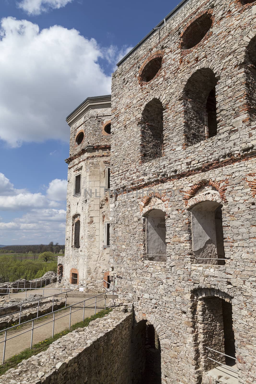 The ruins of a 17th century giant castle, Krzyztopor, Poland