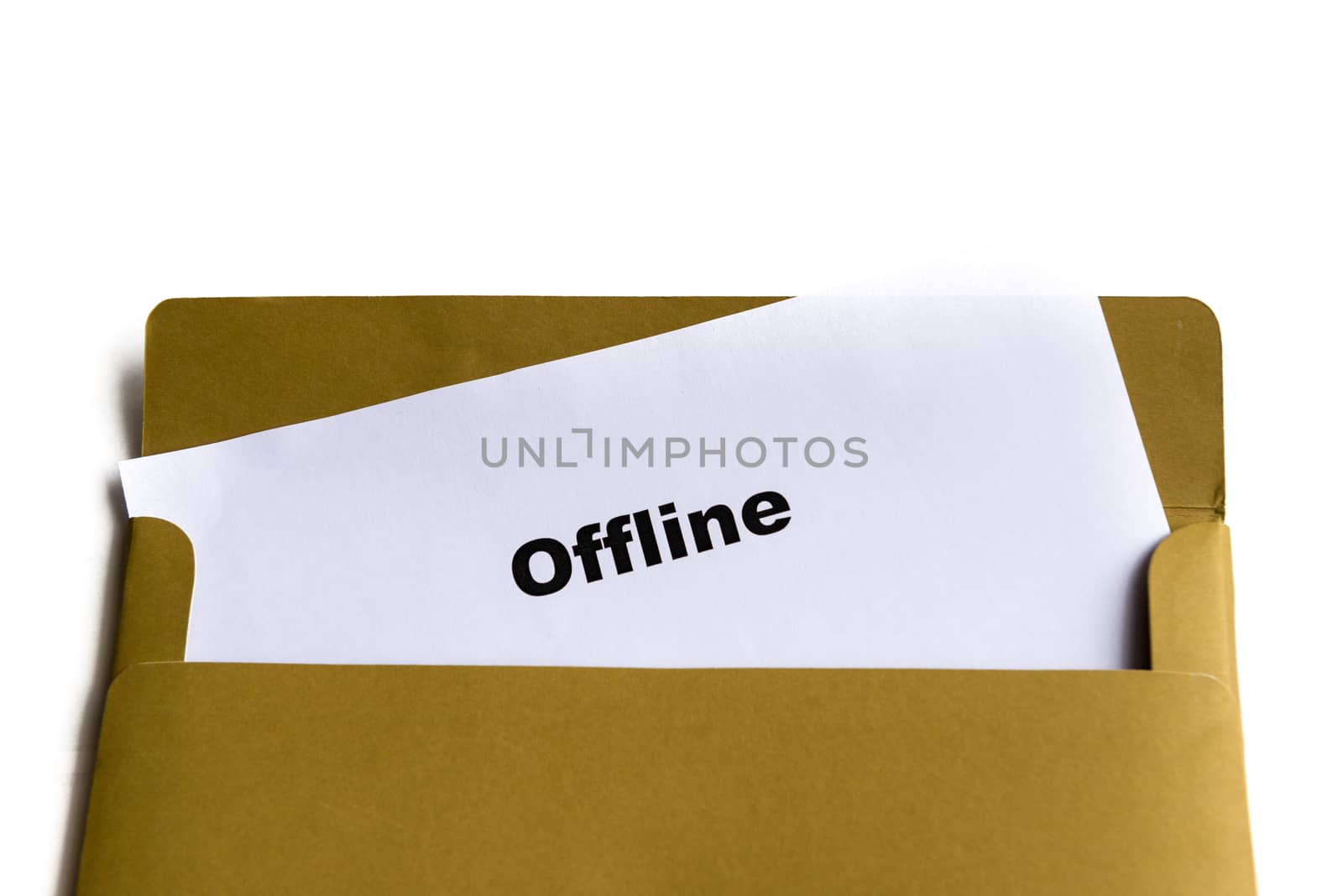 offline wordw in the envelope