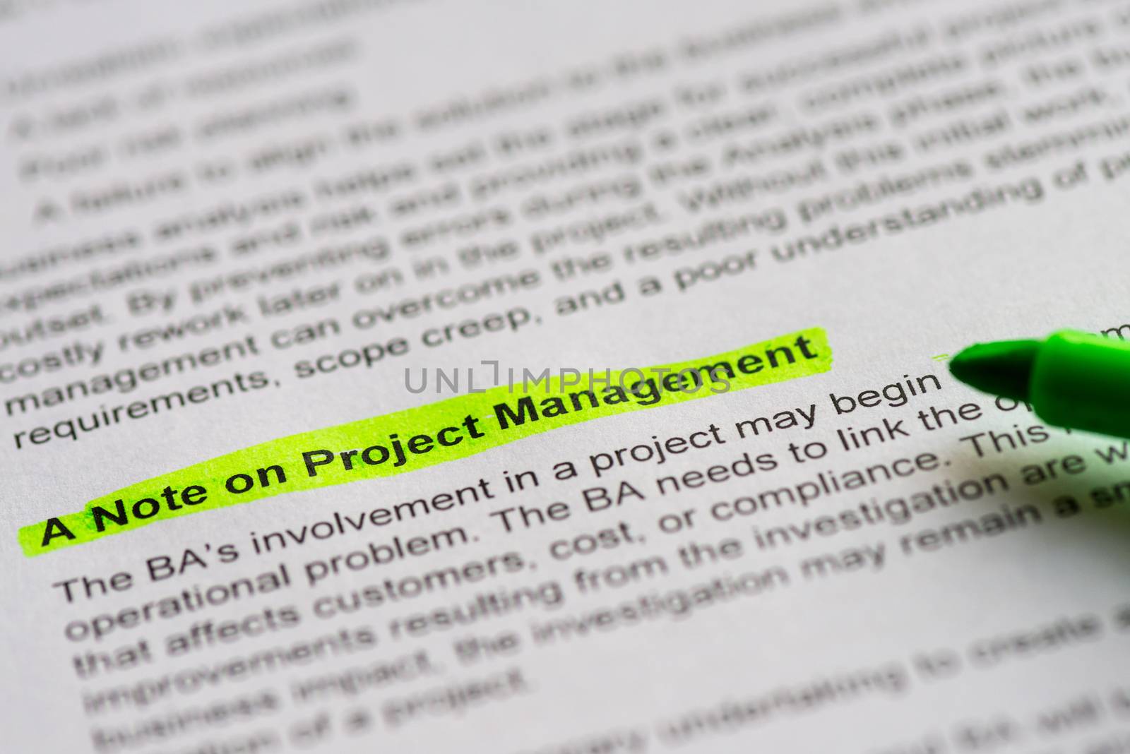 a note on project management by sohel.parvez@hotmail.com