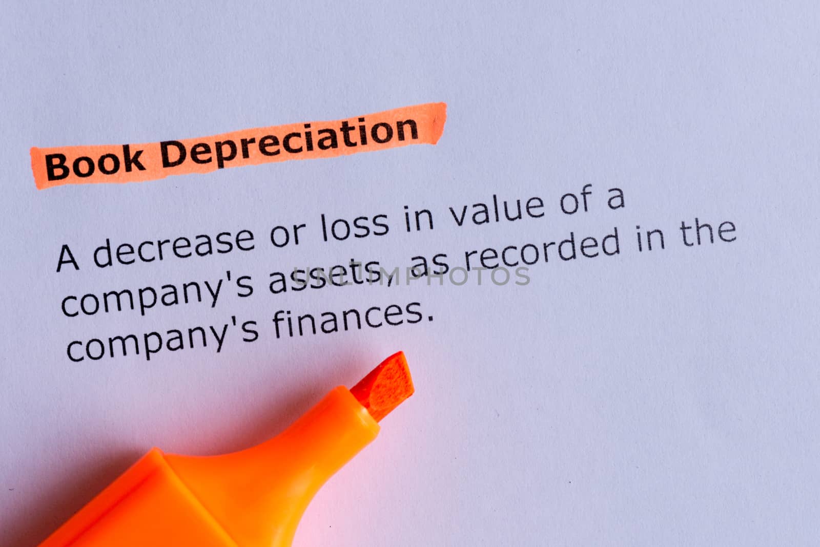 book depreciation