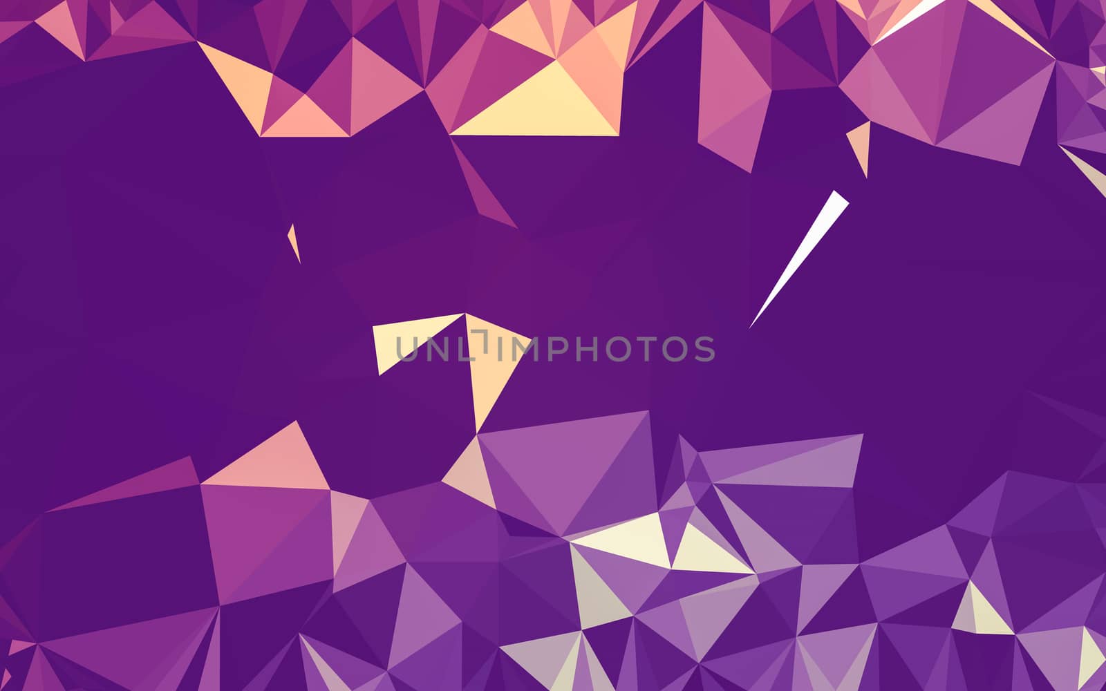 Abstract low poly background, geometry triangle by teerawit